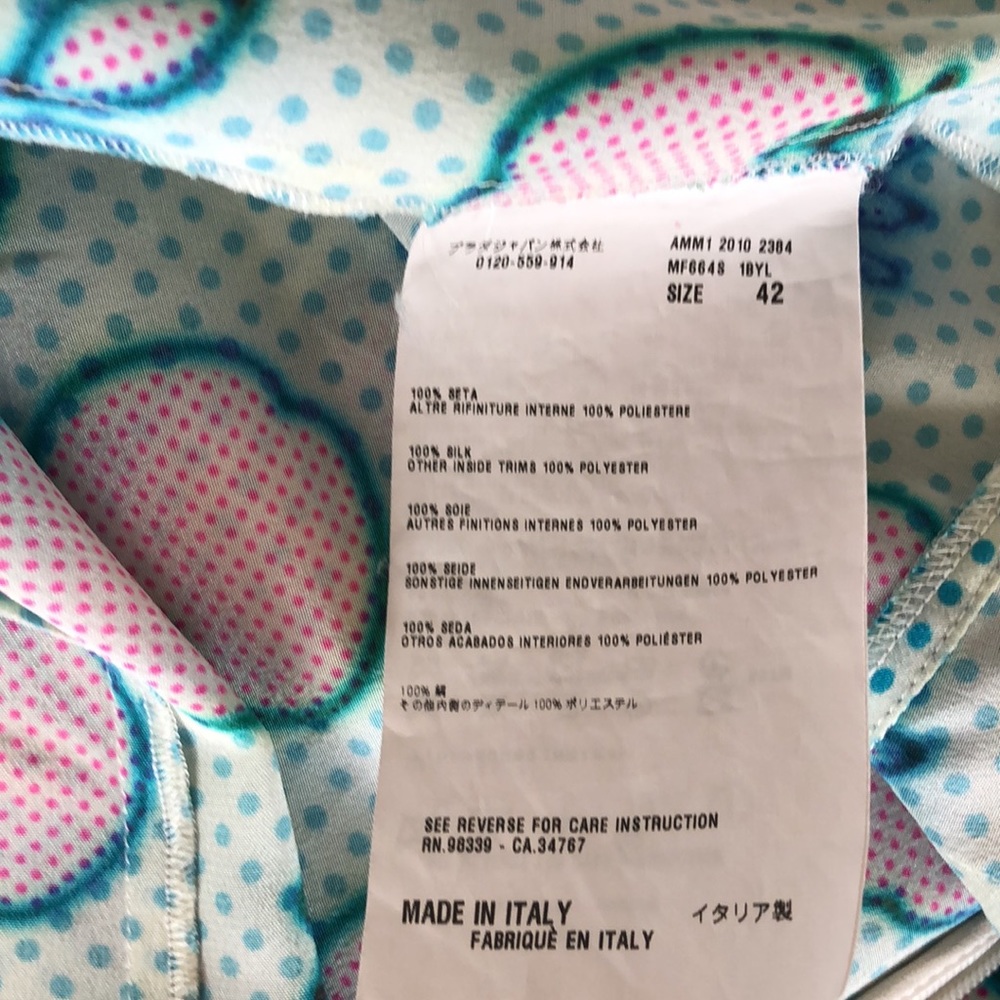 🎉HP💖Miu Miu Runway Editorial Apple Print Dress - Picture 11 of 11